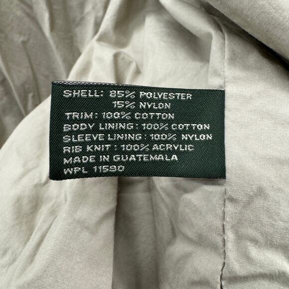 Weatherproof Jacket Men's XL Lightweight Green Zip Bomber Coat Casual Outdoor - Picture 6 of 12